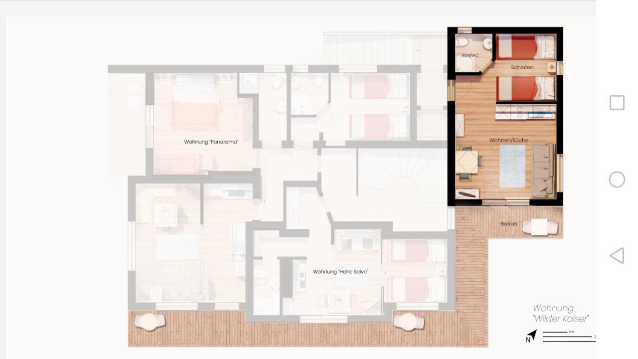 Appartements Alpenblick Soell ภายนอก รูปภาพ